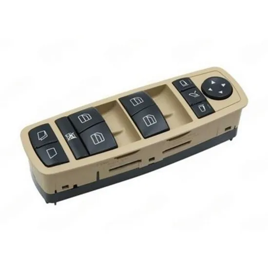 Buton oglinda MERCEDES M-CLASS W164 2005->2011 Panou butoane oglinzi fata rabatabile (bej) (cu deschidere electrica luneta) (3PIN) STANGA Perioada 2005 2006 2007 2008 2009 2010 2011