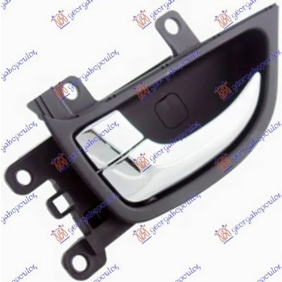 Maner Usa HYUNDAI ELANTRA 2011->2016 Maner usa dreapta spate interior cromat/negru stanga Perioada 2011 2012 2013 2014 2015