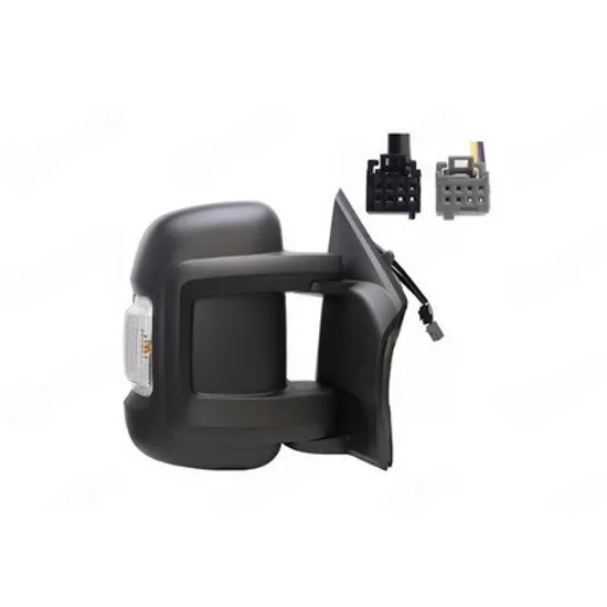 Oglinda PEUGEOT BOXER 2006-> Oglinda exterioara electrica cu incalzire cu rabatare electrica (brat scurt) (cu semnal) (8+2 PIN) DREAPTA Perioada 2006 2007 2008 2009 2010 2011 2012 2013 2014