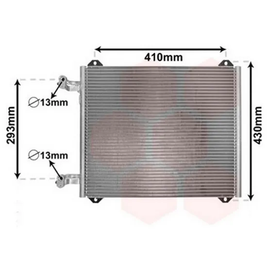 Radiator Aer Conditionat AUDI A2 2002->2005 Radiator aer conditionat benzina/ diesel (47x41x16) Perioada 2000 2001 2002 2003 2004 2005