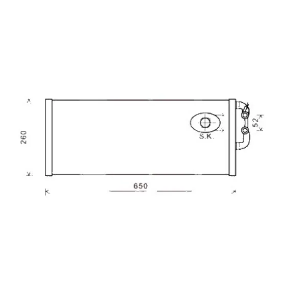 Radiator apa BMW 7 F01 2008->2015 pentru ActiveHybrid 7, perioada 2010 2011 2012
