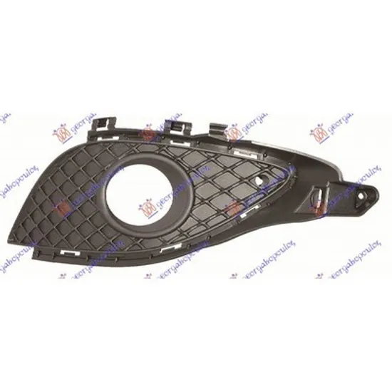 Grila Bara MERCEDES A-CLASS W176 2012->2018 Grila bara fata (cu gaura proiector fara gauri bandou) dreapta Perioada 2012 2013 2014 2015 2016 2017 2018