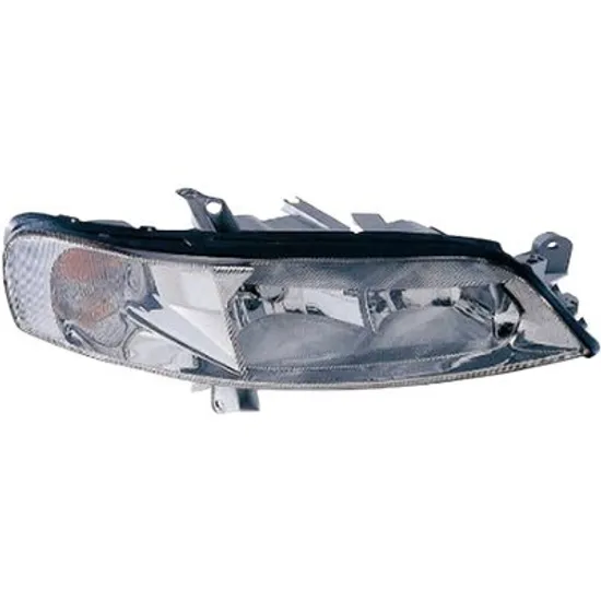 Far dreapta OPEL VECTRA B 1995->2003 perioada 1995 1996 1997 1998 1999 2000 2001 2002 2003 de la an de fabricatie 02/1999, fara motor reglaj, semnal alb, cu reglaj electric, cu bec H7/H7