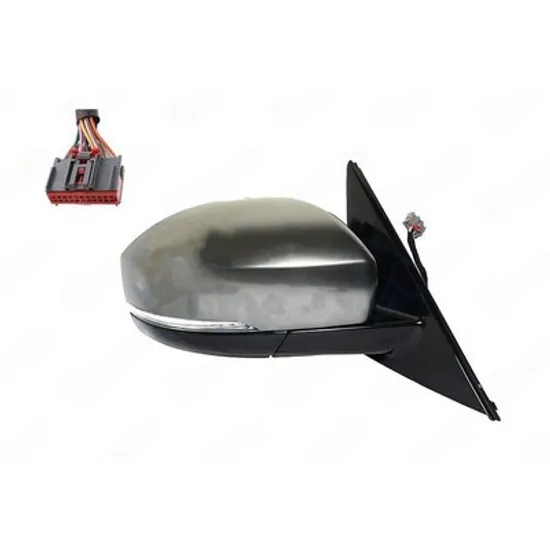 Oglinda LAND ROVER RANGE ROVER 4 2012-> Oglinda exterioara electrica cu incalzire cu rabatare electrica si cu memorie pentru vopsit (cu semnal si lampa de podea ) 12PIN DREAPTA Perioada 2019 2020 2021
