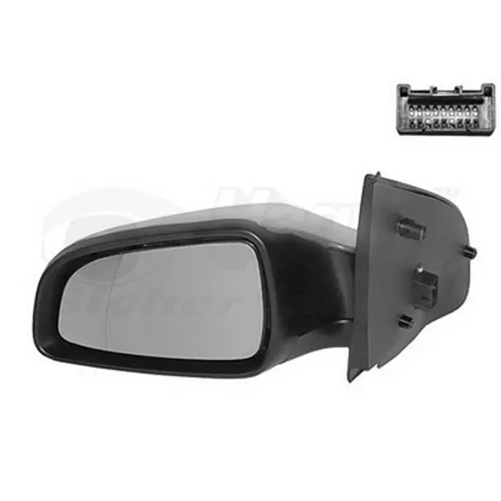 Oglinda OPEL ASTRA H 2004->2014 Oglinda exterioara pentru 5 usi reglaj electric cu incalzire rabatabila pentru vopsit stanga Perioada 2004 2005 2006 2007 2008 2009