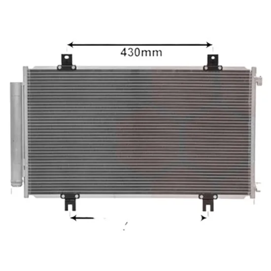 Radiator aer conditionat FORD FOCUS 1 1998->2008 pentru 1.4 16V, perioada 1998 1999 2000 2001 2002 2003 2004