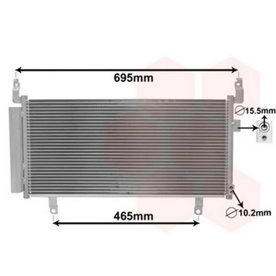 Radiator Aer Conditionat SUBARU FORESTER SJ 2012-> Radiator aer conditionat benzina/ diesel 64x29,2x1,6 Perioada 2014 2015 2016 2017 2018 2019