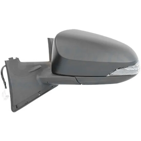 Oglinda exterioara stanga TOYOTA YARIS 2010-> perioada 2010 2011 2012 2013 2014 2015 de la an de fabricatie 08/2014, numar pini 11, cu incalzire, rabatare electrica, pentru vopsit