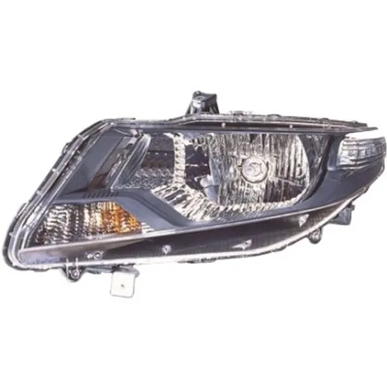 Far stanga HONDA CR-Z 2010-> perioada 2010 2011 2012 2013 2014 2015 gri, semnal alb, cu bec H4, cu bec W5W, cu bec WY21W