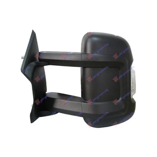 Oglinda PEUGEOT BOXER 2006-> Oglinda exterioara reglaj manual cu semnal si SENSOR brat lung stanga Perioada 2006 2007 2008 2009 2010 2011 2012 2013 2014 2015 2016 2017 2018 2019 2020