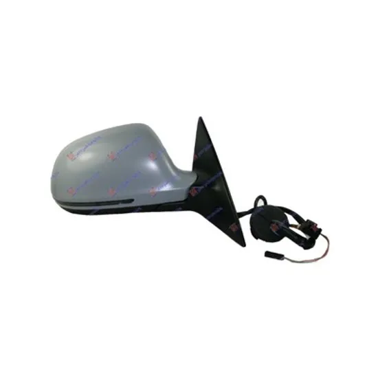 Oglinda AUDI A6 C6 2004->2011 Oglinda exter dreapta electr/incalz cu semnal si lampa 8 pini (08-11) Perioada 2008 2009 2010 2011