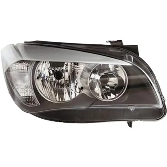 Far dreapta BMW X1 E84 2009->2015 perioada 2011 2012 2013 2014 2015 pana la an de fabricatie 2013, cu motor reglaj, semnal alb, cu reglaj electric, cu bec H7/H7