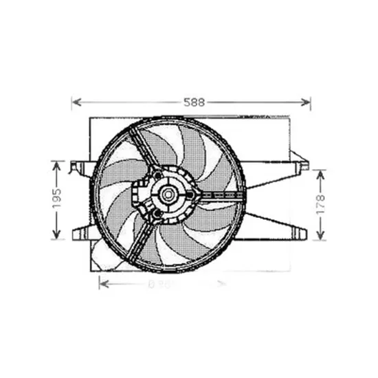 Ventilator Motor FORD FIESTA 5 JH 2001->2010 Electroventilator complet (benzina/diesel) cu aer conditionat, 2001->2008 Perioada 2001 2002 2003 2004 2005 2006 2007 2008 2009 2010