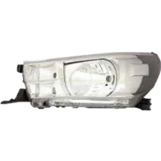 Far dreapta TOYOTA HILUX 8 2015-> perioada 2015 2016 2017 2018 2019 2020 fara motor reglaj, cu reglaj electric, cu bec H4