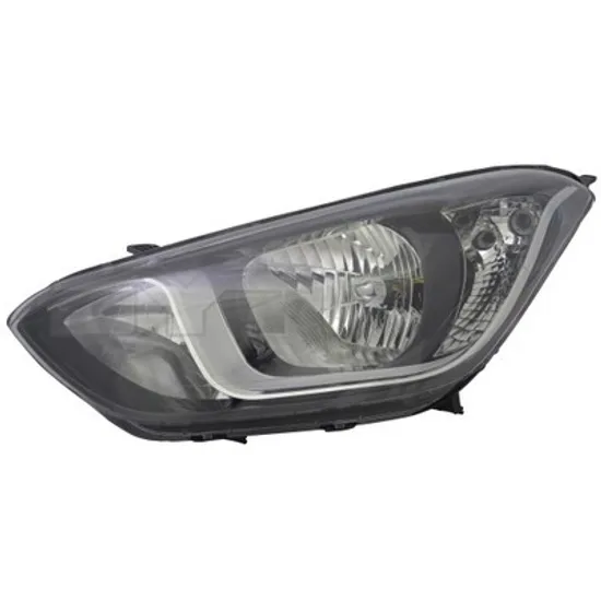 Faruri HYUNDAI i20 2008->2015 Far reglaj electric (E) (cu motor) (TYC) stanga Perioada 2008 2009 2010 2011 2012