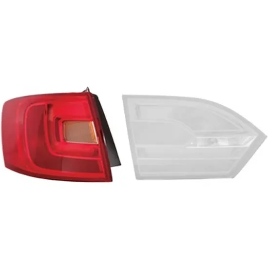 Lampa stop spate stanga VW JETTA 6 2010-> perioada 2010 2011 2012 2013 2014 2015 2016 2017 pana la an de fabricatie 2015, semnal galben, exterior