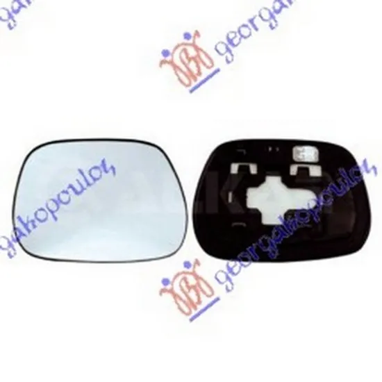 Sticla Oglinda TOYOTA RAV 4 II 2000->2005 Geam oglinda dreapta cu incalzire Perioada 2000 2001 2002 2003 2004 2005 2006