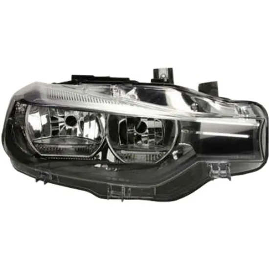 Far dreapta BMW 3 F30 2011->2018 perioada 2011 2012 2013 2014 2015 2016 2017 2018 de la an de fabricatie 07/2015, cu motor reglaj, cu reglaj electric, cu bec H7/H7