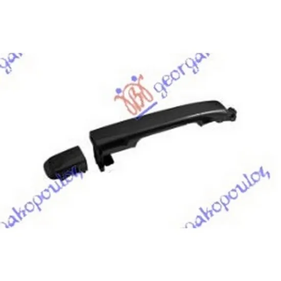 Maner Usa ISUZU D-MAX 3 2019-> Maner usa exterior negru dreapta Perioada 2016 2017 2018 2019 2020