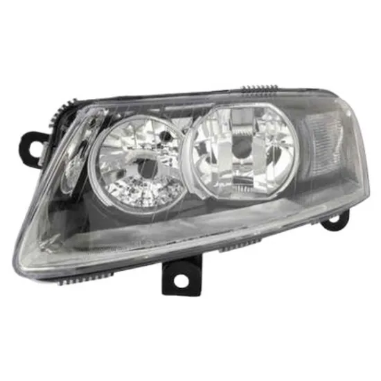 Far stanga AUDI A6 C6 2004->2011 perioada 2008 2009 2010 2011 cu motor reglaj, semnal galben, cu reglaj electric, cu lumina de zi, cu bec H15, cu bec H7