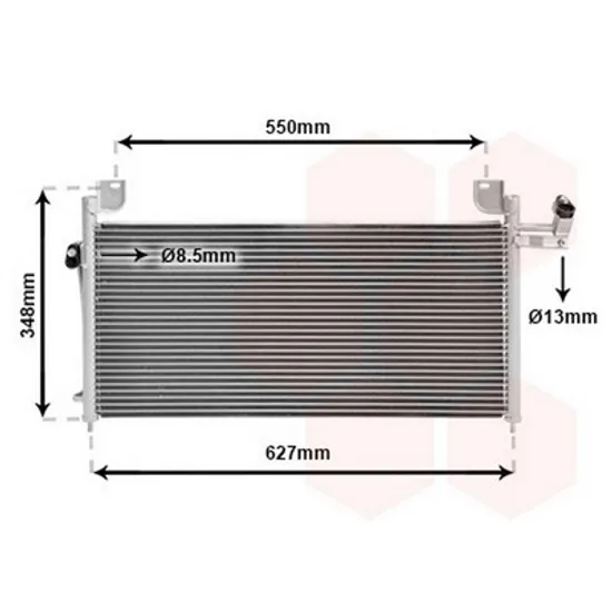 Radiator Aer Conditionat MAZDA 323 BJ 1998->2004 Radiator aer conditionat (60x30) Perioada 1998 1999 2000 2001 2002 2003 2004
