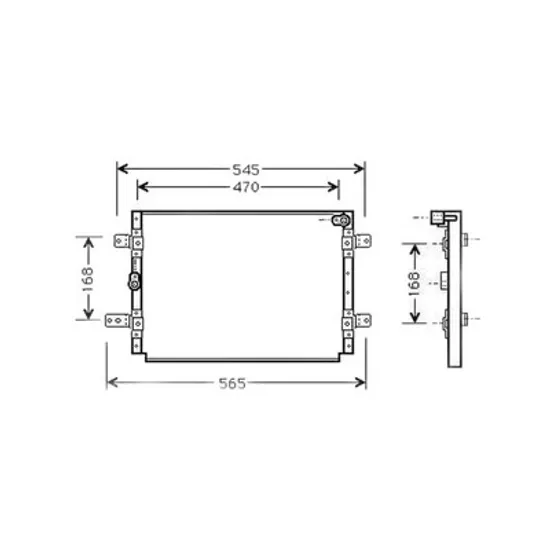Radiator Aer Conditionat SUZUKI VITARA 07.1988->2002 Radiator aer conditionat 94 - toate modelele 49x35 7x2 6 Perioada 1988 1989 1990 1991 1992 1993 1994 1995 1996 1997 1998 1999 2000 2001 2002