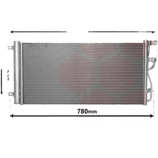 Radiator aer conditionat SKODA KODIAQ 2016-> 1.4 TSI 92KW 125CP , pentru motor CZCA perioada 2016 2017,2018,2019,2020 2021