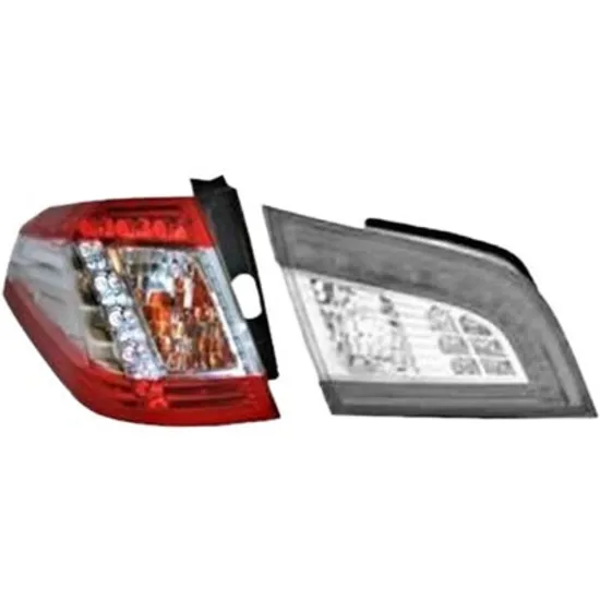 Lampa stop spate stanga PEUGEOT 508 1 2010->2018 perioada 2014 2015 2016 2017 2018 , semnal transparent, exterior, cu bec LED