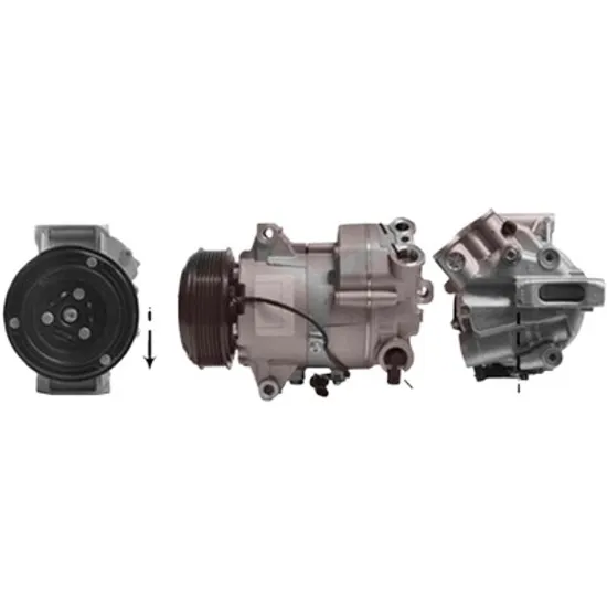 Compresor aer conditionat OPEL ZAFIRA C 2011-> 2.0 BiTurbo CDTI 143KW 194CP , pentru motor A 20 DTR perioada 2013 2014 2015 2016 2017 2018