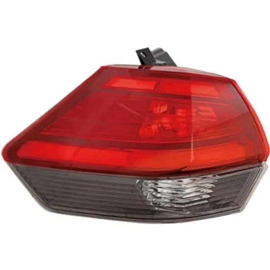 Lampa stop spate dreapta NISSAN X-TRAIL T32 2014-> perioada 2014 2015 2016 2017 2018 2019 de la an de fabricatie 01/2017, rosu, semnal alb, cu bec LED, cu bec W21W, cu bec WY21W