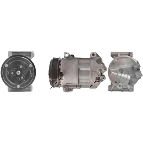 Compresor aer conditionat FIAT PUNTO 199 2012-> 0.9 74KW 101CP , pentru motor 199 B6.000, 199 B7.000 perioada 2013 2014 2015 2016 2017 2018