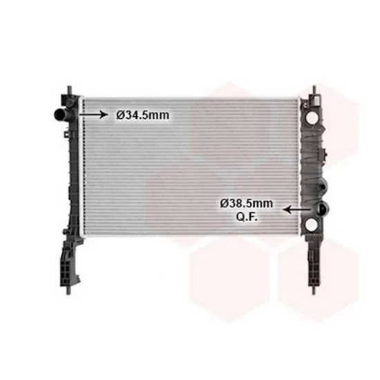 Radiator Motor CHEVROLET TRAX 2012-> Radiator apa 1.4 16vTURBO cv automata benzina 620x360x26 Perioada 2012 2013 2014 2015 2016 2017