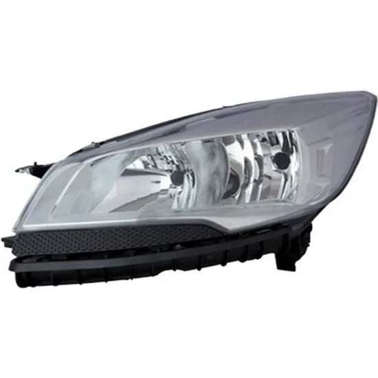 Far stanga FORD KUGA 2 2012->2019 perioada 2013 2014 2015 2016 cu motor reglaj, semnal transparent, cu reglaj electric, cu lumina de zi, cu bec H15, cu bec H7