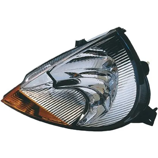 Far dreapta FORD KA 1996->2008 perioada 1996 1997 1998 1999 2000 2001 2002 fara motor reglaj, cu reglaj electric, cu semnal, cu bec H7/H1