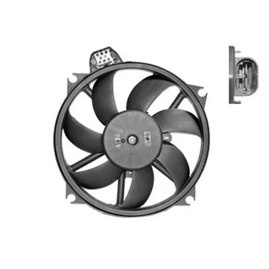Ventilator Motor RENAULT FLUENCE 2010-> Electroventilator radiator complet 2010->2013 Perioada 2010 2011 2012 2013 2014 2015 2016