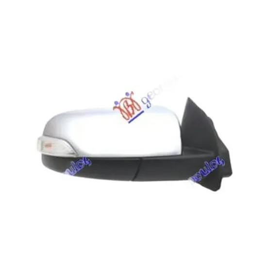 Oglinda FORD RANGER 2011-> Oglinda exterioara rabatare electrica (cu semnal si lampa podea) CHROM dreapta Perioada 2011 2012 2013 2014 2015 2016 2017 2018