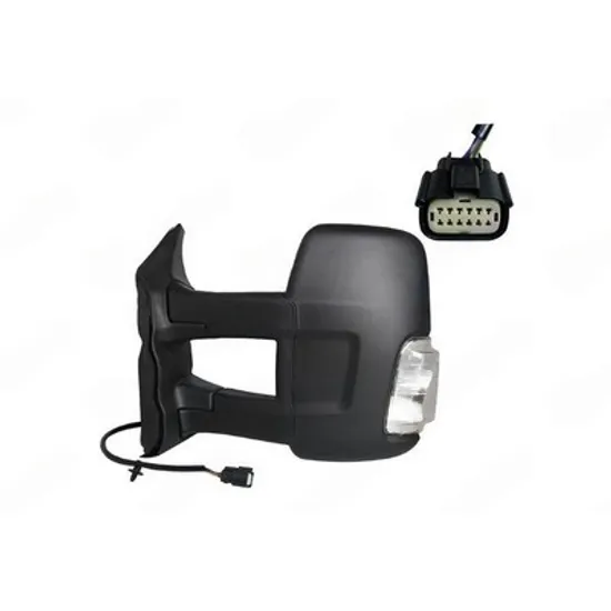 Oglinda FORD TRANSIT 2019-> Oglinda exterioara electrica cu incalzire (brat lung) (cu semnal) (6 PIN) STANGA Perioada 2019 2020 2021 2022 2023 2024