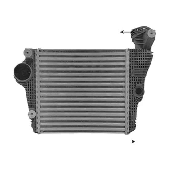 Intercooler DREAPTA PORSCHE MACAN 2014-> pentru 3.6 Turbo, perioada 2014 2015 2016 2017 2018 2019 2020 2021