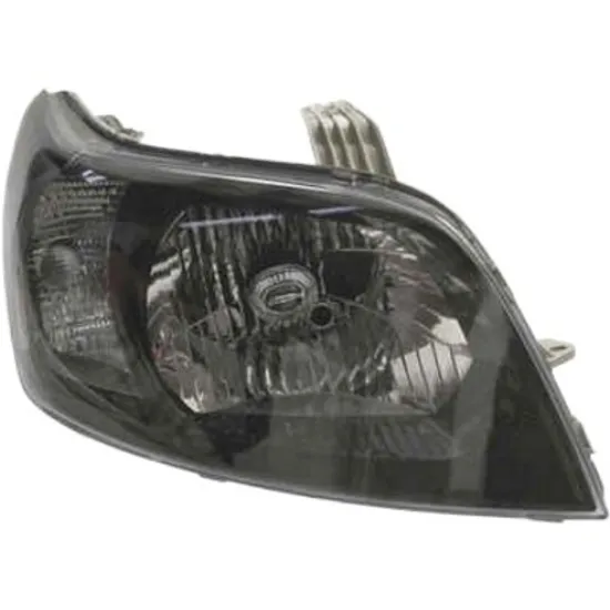 Far dreapta CHEVROLET KALOS hatchback T250 2006-> perioada 2008 2009 2010 2011 2012 2013 cu motor reglaj, fumuriu, semnal transparent, cu reglaj electric, cu bec H4