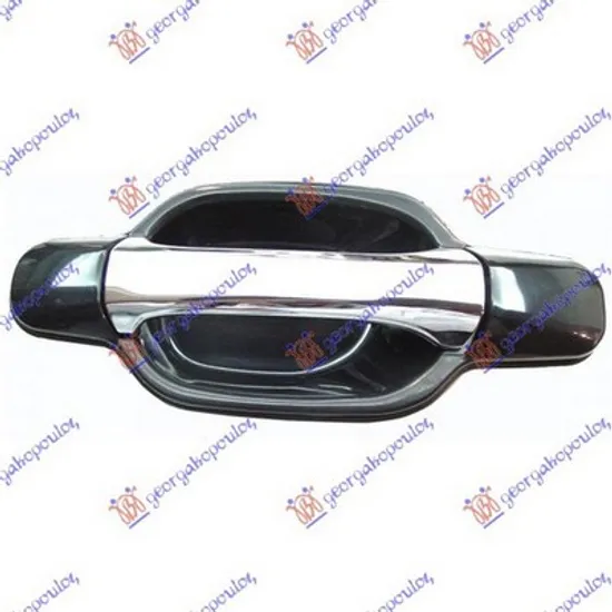 Maner Usa ISUZU D-MAX 1 2002->2012 Maner exterior usa spate stanga cromat Perioada 2002 2003 2004 2005 2006 2007 2008 2009 2010 2011 2012