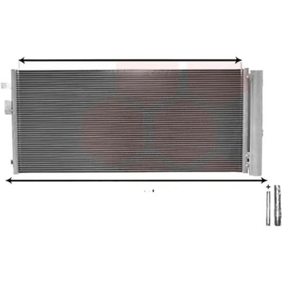 Radiator aer conditionat RENAULT KANGOO 1997->2007 1.5 dCi 62KW 84CP , pentru motor K9K 718 perioada 2005 2006,2007,2008,2009 2010