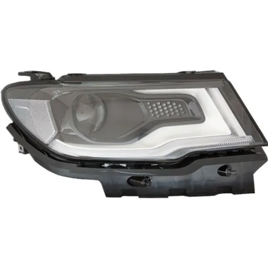 Far dreapta JEEP COMPASS 2016-> perioada 2016 2017 2018 2019 2020 2021 cu motor reglaj, cu LED, cu reglaj electric, cu reglaj electric, cu bec HB3, cu bec LED,