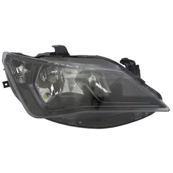 Faruri SEAT IBIZA 4 2008->2017 Far (refelector dublu) negru fata (E) (TYC) dreapta Perioada 2012 2013 2014 2015 2016 2017