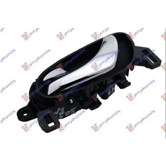 Maner Usa NISSAN NAVARA D23 2014-> Maner usa fata/spate interior cromat/negru stanga Perioada 2015 2016 2017 2018 2019 2020 2021