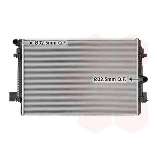 Radiator Motor AUDI A1 Sportback 2018-> Radiator apa 2.0 (40 TFSi) benzina (650x425x26) Perioada 2018 2019 2020 2021 2022 2023 2024