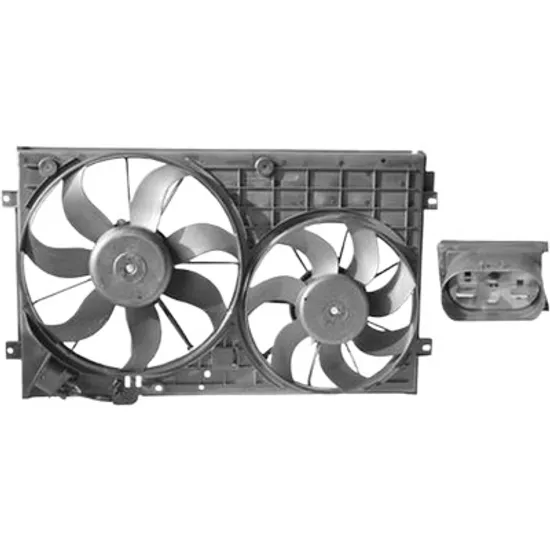 Ventilator motor AUDI TT Roadster 2007->2017 2.0 TDI quattro 125KW 170CP , pentru motor CBBB, CFGB perioada 2008 2009 2010 2011 2012 2013 2014