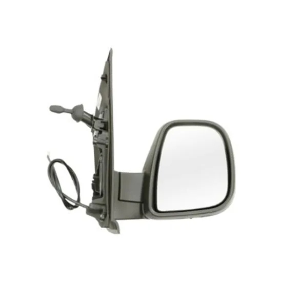 Oglinda exterioara dreapta CITROEN JUMPY 2007->2016 perioada 2011 2012 2013 2014 2015 2016 , inaltime cm 19,5, latime cm 36, lungime cm 32, reglaj mecanic, numar pini 2, cu senzor de temperatura,