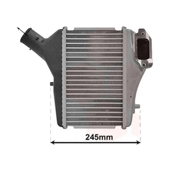 Intercooler HONDA CR-V 4 2012->2016 pentru 1.6 i-DTEC , perioada 2013 2014 2015 2016 2017 2018