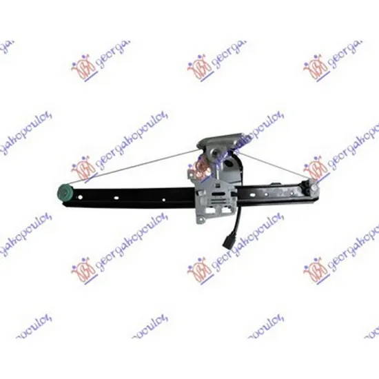 Macara Usa VOLVO XC90 1 2002->2014 Macara usa spate electrica dreapta, Perioada 2002 2003 2004 2005 2006 2007 2008 2009 2010 2011 2012 2013