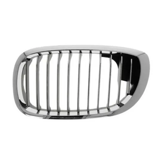 Grila Radiator BMW 3 Cabriolet E46 2000->2007 Grila radiator stanga, crom/negru/negru (E46 Coupe 03-06) Perioada 2003 2004 2005 2006